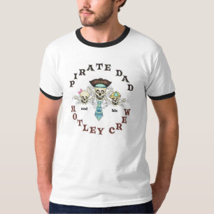 Camiseta del día de padre del pirata