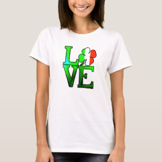 Camiseta del día de San Patricio AMOR