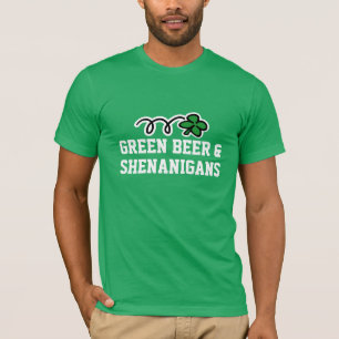 Camiseta del Día de San Patricio   Cerveza verde y
