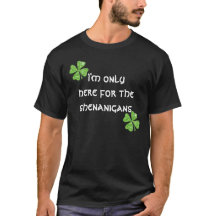 Camiseta del Día de San Patricio con Shamrock