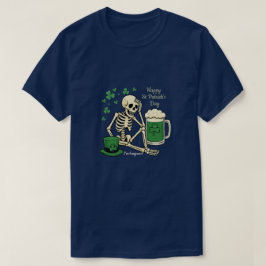 Camiseta del Día de San Patricio de Cerveza de Esq