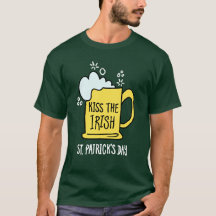 Camiseta del Día de San Patricio de Cerveza Irland