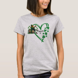 Camiseta del Día de San Patricio del duende del co