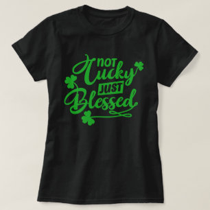 Camiseta del Día de San Patricio No Afortunado Sol