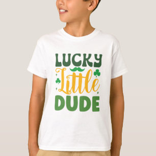Camiseta del Día de San Patricio para niños Lucky 