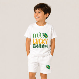 Camiseta del Día de San Patricio Sr. Amuleto de la