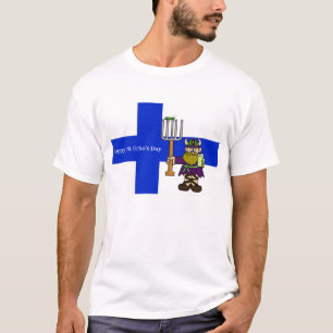 Camiseta del Día de San Urho con bandera finlandes