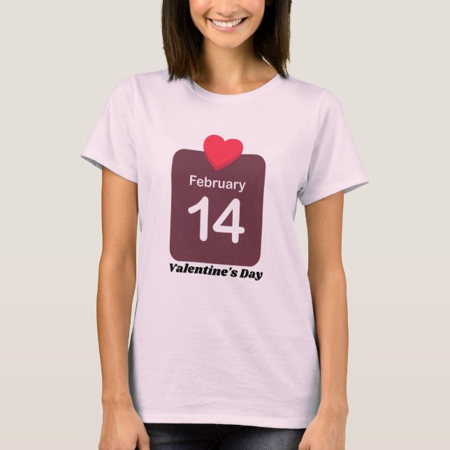 Camiseta del Día de San Valentín (Anverso)