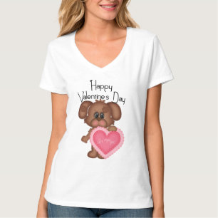 Camiseta del Día de San Valentín 2 de Boy Puppy Do