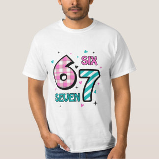 Camiseta del Día de San Valentín 67 Six Seven
