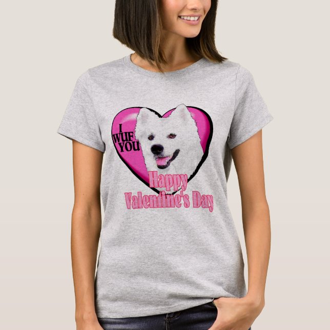 Camiseta del Día de San Valentín americano Eskimo  (Anverso)