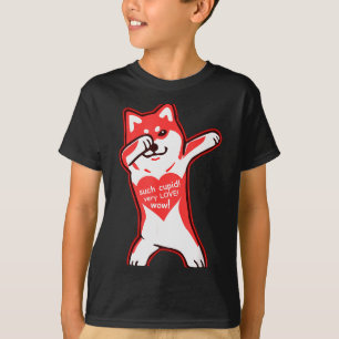 Camiseta del día de San Valentín del meme de Doge