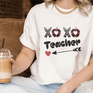 Camiseta del Día de San Valentín Profesora Adorabl