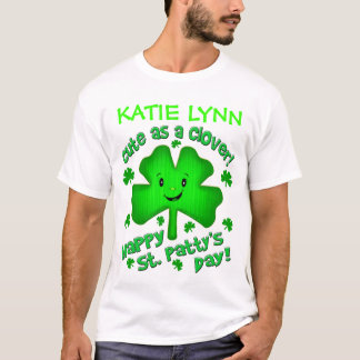 Camiseta del día de St Patrick del irlandés/mono