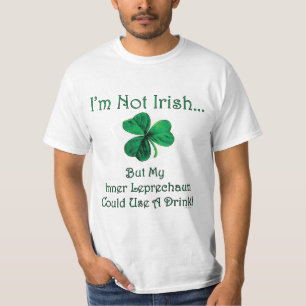 Camiseta del día de St Patrick interno del