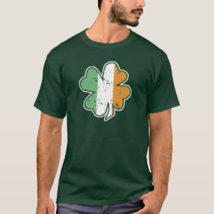 Camiseta del día de St Patrick irlandés del tré