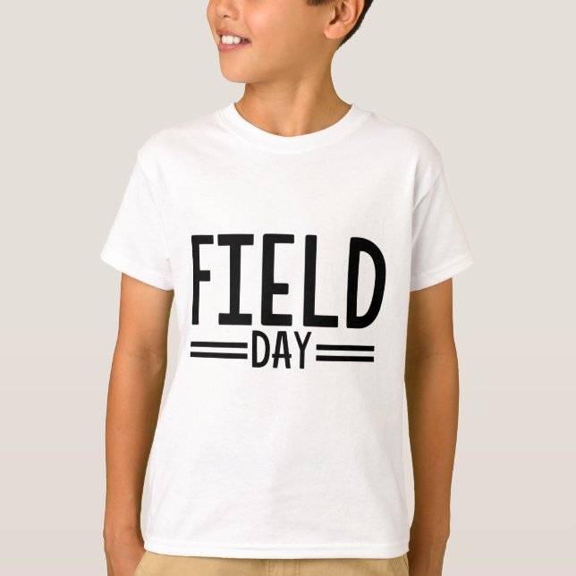 Camiseta del Día del Campo Escolar (Anverso)