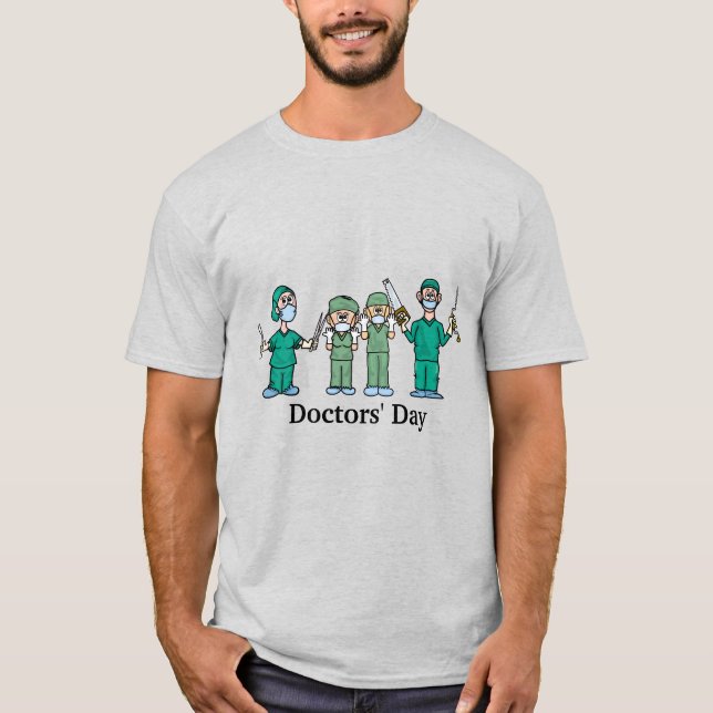 Camiseta del Día del Cirujano Médica (Anverso)