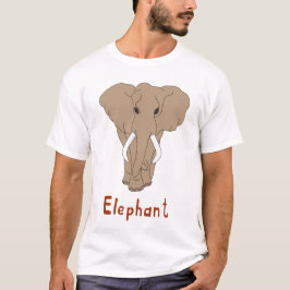 Camiseta del día del elefante lindo