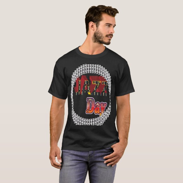 Camiseta del Día del Jazz (Anverso completo)