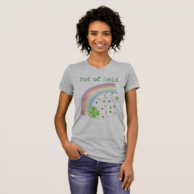 Camiseta del Día del Oro San Patricio (Anverso completo)