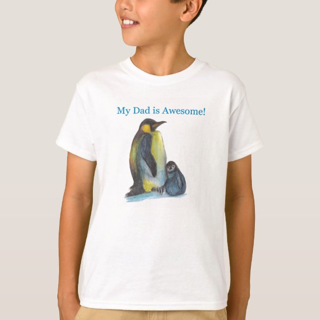 Camiseta del Día del Padre, blanco (Anverso)