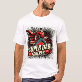 Camiseta del Día del Padre de Super Padre para sie