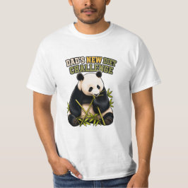 Camiseta del Día del Padre Desafío de Dieta de Pan