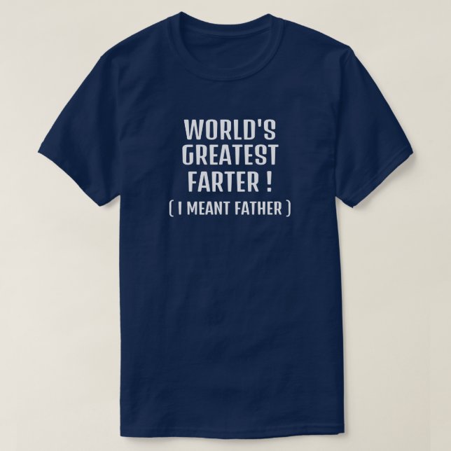 Camiseta del Día del Padre Feliz (Diseño del anverso)