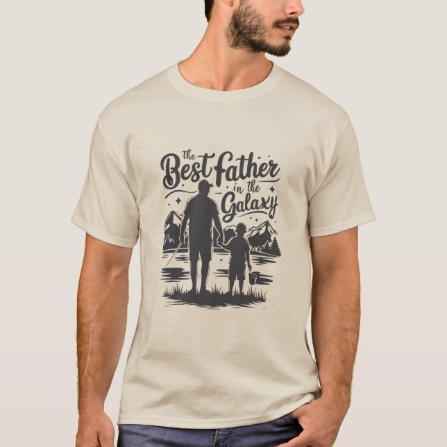 Camiseta del Día del Padre "Mejor Padre en la Gala (Anverso)