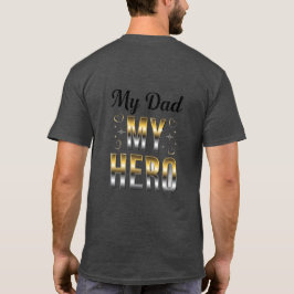 Camiseta del Día del Padre | "Mi papá mi héroe"