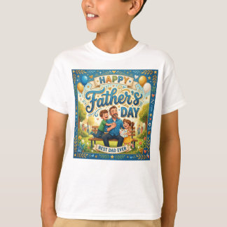 Camiseta del Día del Padre para niños