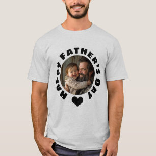 Camiseta del Día del Padre personalizado con foto 