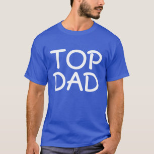 Camiseta del Día del Padre Superior - Tees azules 