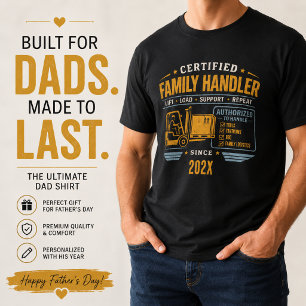 Camiseta del Día del Padre Vintage Dad Heavy Duty