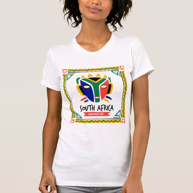 Camiseta del Día del Patrimonio de Sudáfrica (Anverso)