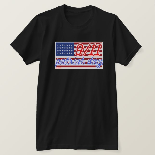 Camiseta del "Día del PATRIOTA" (Anverso del diseño)
