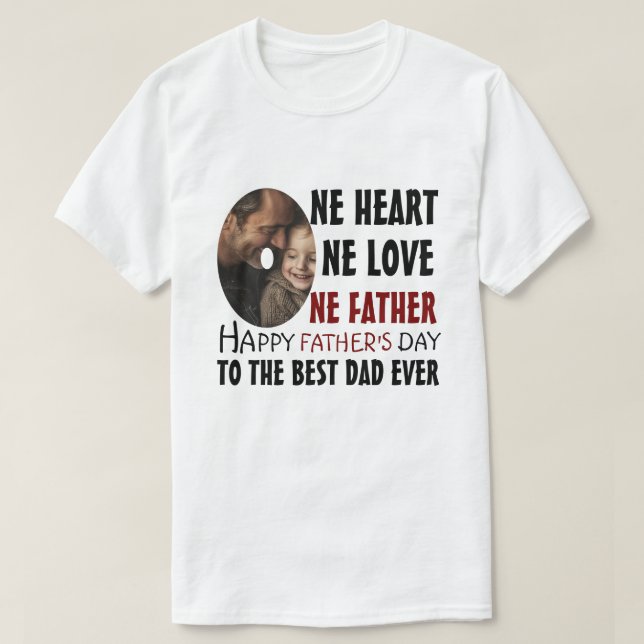 Camiseta del Día del personalizado del Padre - Reg (Diseño del anverso)