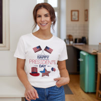 Camiseta del Día del Presidente feliz