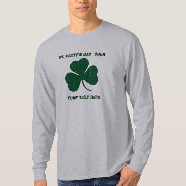Camiseta del día del St Patty (Anverso)