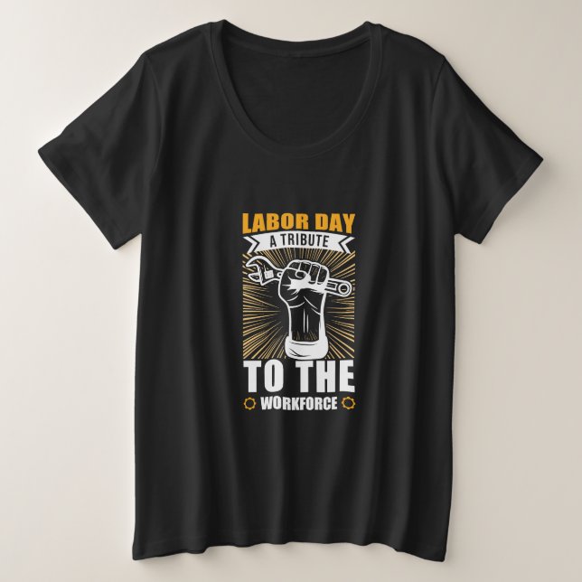 Camiseta del Día del Trabajo (Anverso del diseño)
