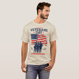 Camiseta del Día del Veterano memorial usa 2025
