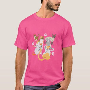 Camiseta del Día Internacional del Gato Orgánico L