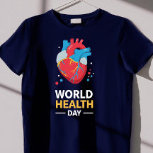 Camiseta del Día Mundial de la Salud