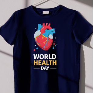 Camiseta del Día Mundial de la Salud
