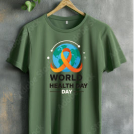 Camiseta del Día Mundial de la Salud