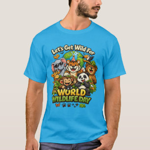 Camiseta del Día Mundial de la Vida Silvestre