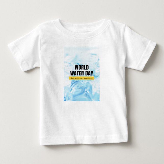 Camiseta del Día Mundial del Agua (Anverso)