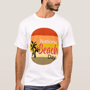 Camiseta del Día Nacional de la Playa
