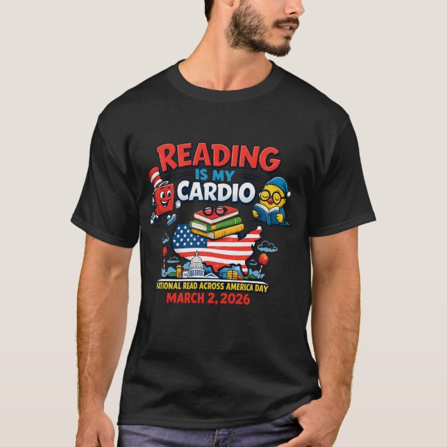 Camiseta del Día Nacional de Leer a Través de Amér (Anverso)